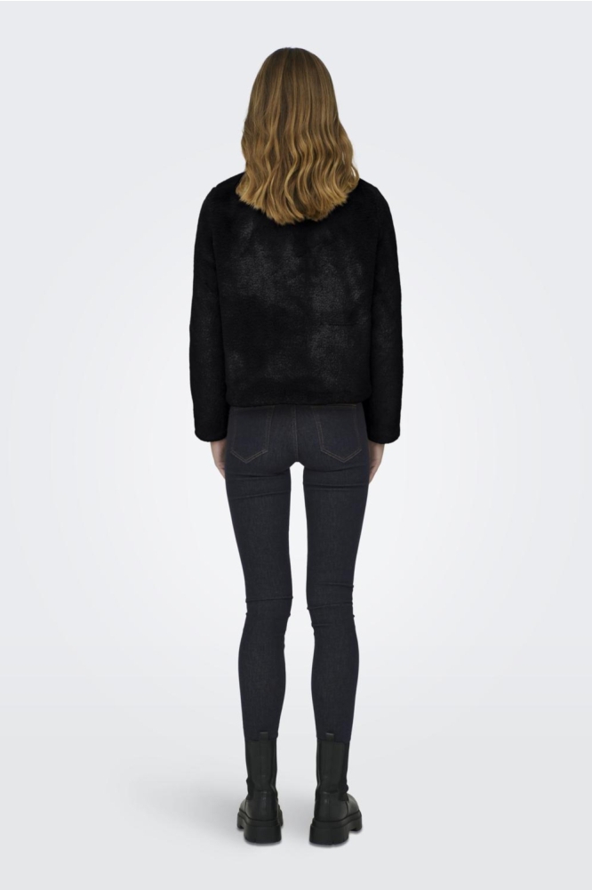 ONLNEWVIDA LIFE FAUX FUR JACKET OTW 15295423 Black